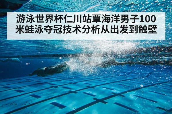 游泳世界杯仁川站覃海洋男子100米蛙泳夺冠技术分析从出发到触壁